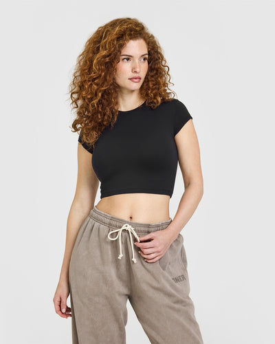 Cotton Baby T-Shirt | Black