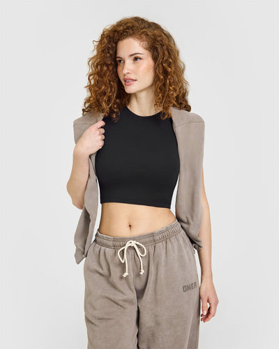 Cotton Baby T-Shirt | Black