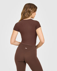 Cotton Baby T-Shirt | Copper Brown