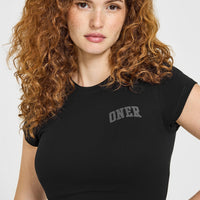 Oner 25 Cotton Baby T-Shirt | Black