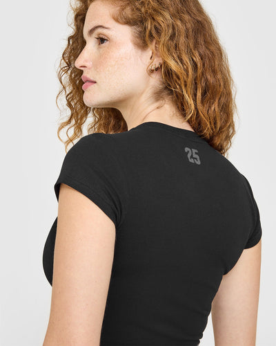 Oner 25 Cotton Baby T-Shirt | Black