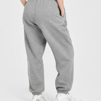 Foundations Oversized Oner 25 Joggers | Charcoal Marl