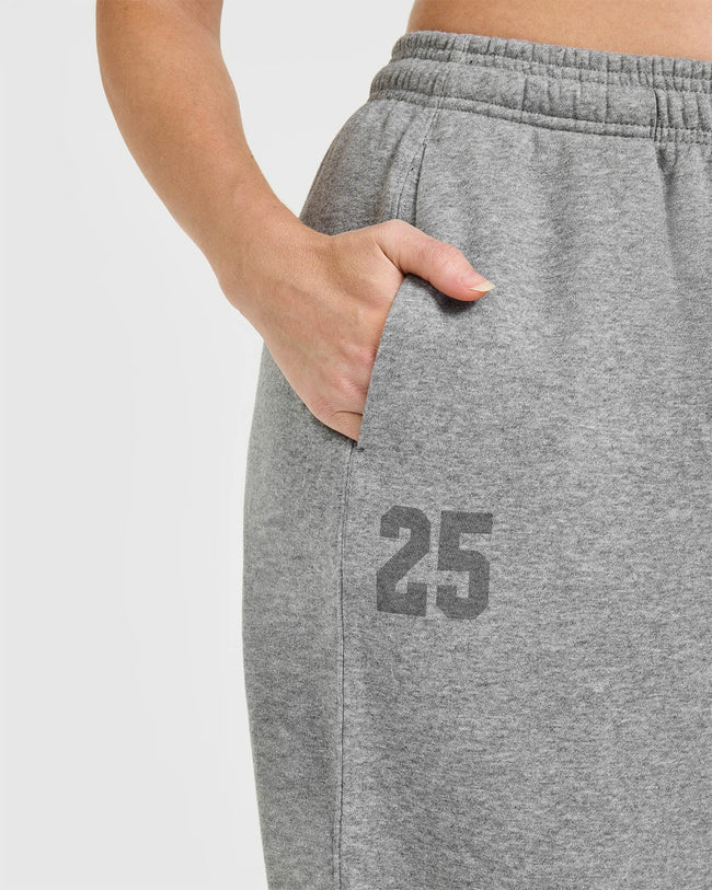 Foundations Oversized Oner 25 Joggers | Charcoal Marl