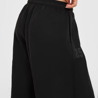 Foundations Oversized Oner 25 Straight Leg Joggers | Black