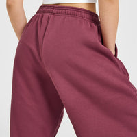 Foundations Oversized Oner 25 Straight Leg Joggers | Burnt Maroon