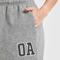 Foundations Oversized Oner 25 Straight Leg Joggers | Charcoal Marl