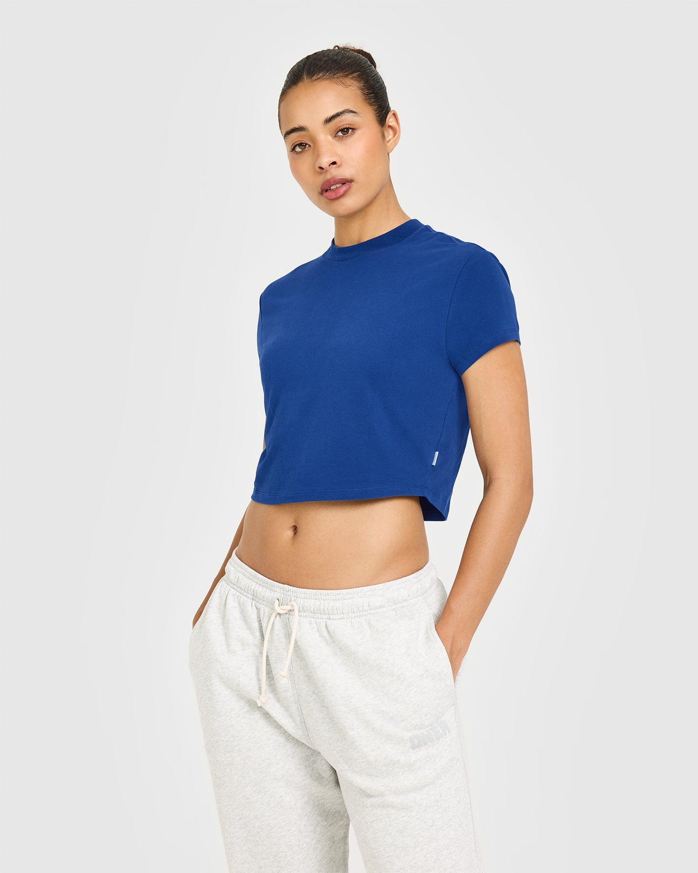 Cotton Relaxed T-Shirt | Vintage Navy