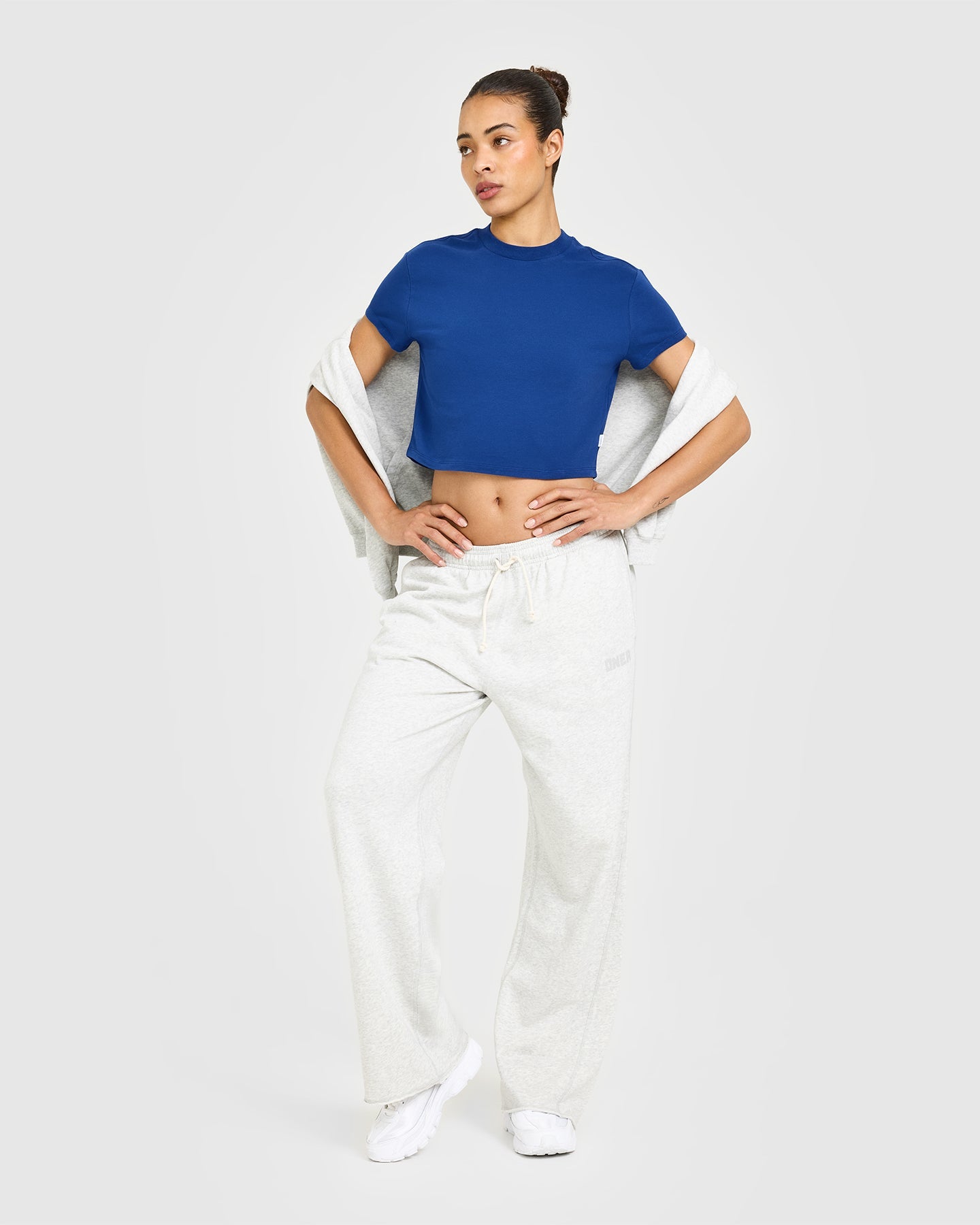 Cotton Relaxed T-Shirt | Vintage Navy