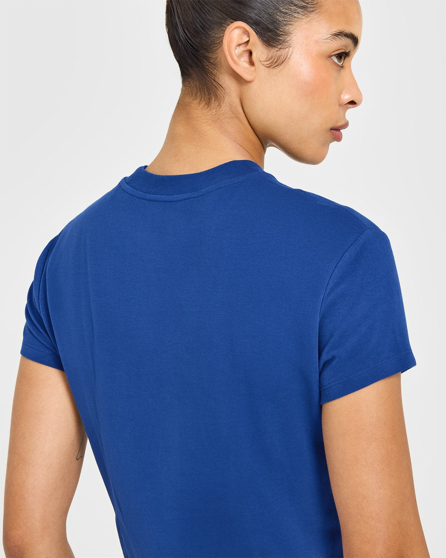 Cotton Relaxed T-Shirt | Vintage Navy