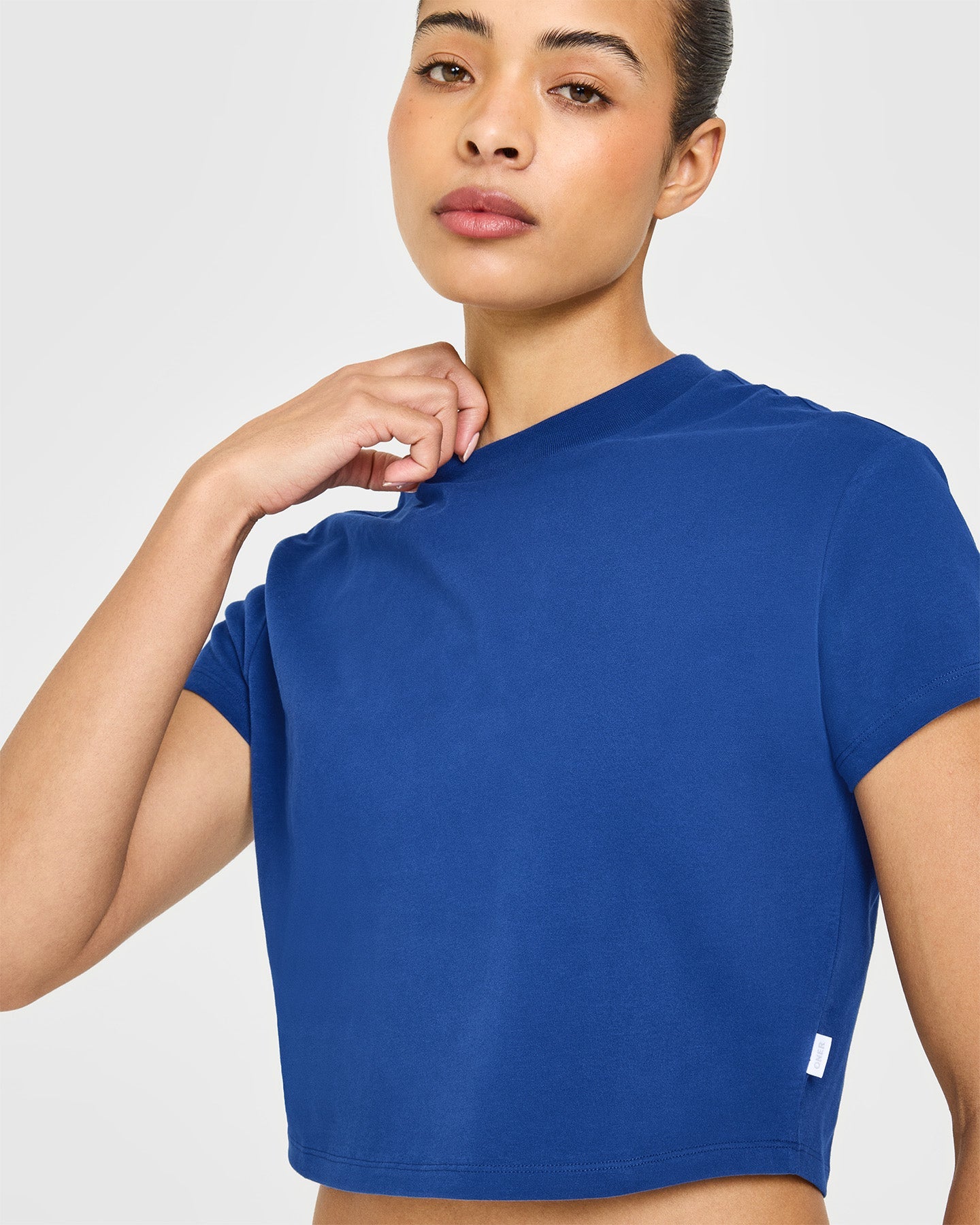 Cotton Relaxed T-Shirt | Vintage Navy