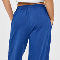 Raw Lounge Wide Leg Joggers | Washed Vintage Navy