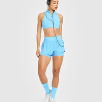 UnifiedMove™ Double Layer Shorts 5" | Arctic Blue