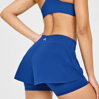 UnifiedMove™ Double Layer Shorts 5" | Vintage Navy
