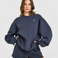 Foundations Crew Neck Sweatshirt | True Blue