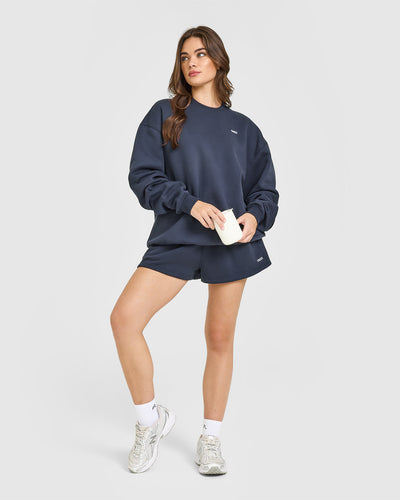 Foundations Crew Neck Sweatshirt | True Blue