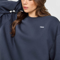 Foundations Crew Neck Sweatshirt | True Blue