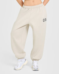 Foundations Oversized Oner Girlfriend Joggers | Sand