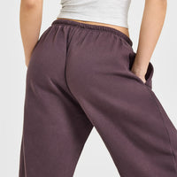 Mid Weight Relaxed Joggers | Umber Brown