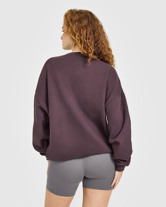 Mid Weight Sweatshirt | Umber Brown