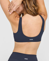 SoftMotion™ Scoop Back Bralette | True Blue