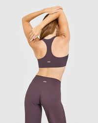 SoftMotion™ Sports Bra | Dark Umber Brown