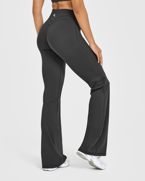 UnifiedMove™ Wrap Flared Bottoms White Logo | Coal