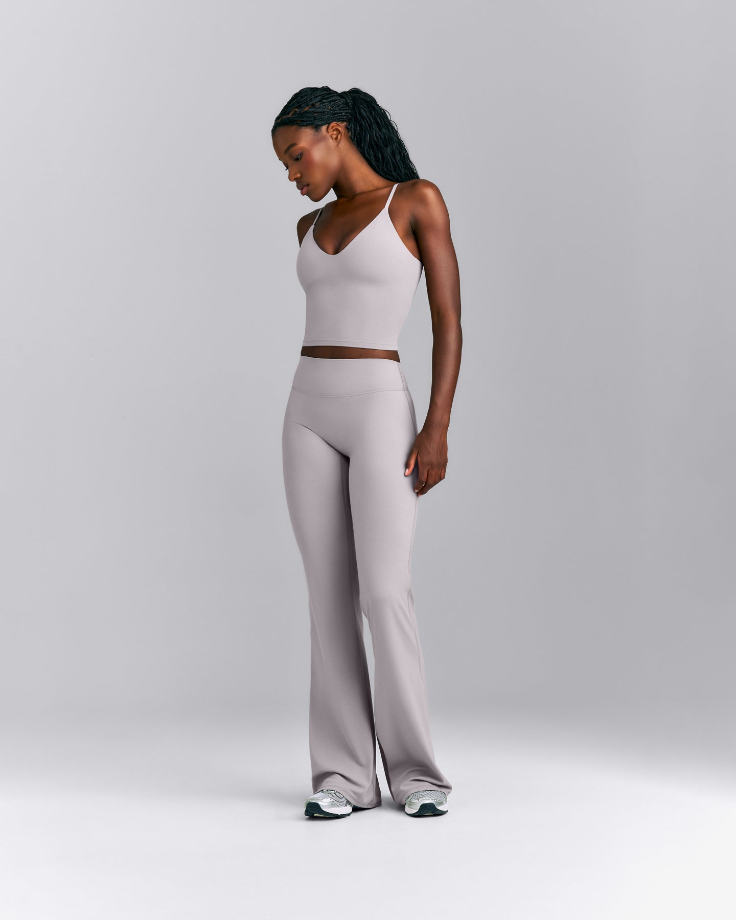 SoftMotion™ Flared Pants | Zinc Grey