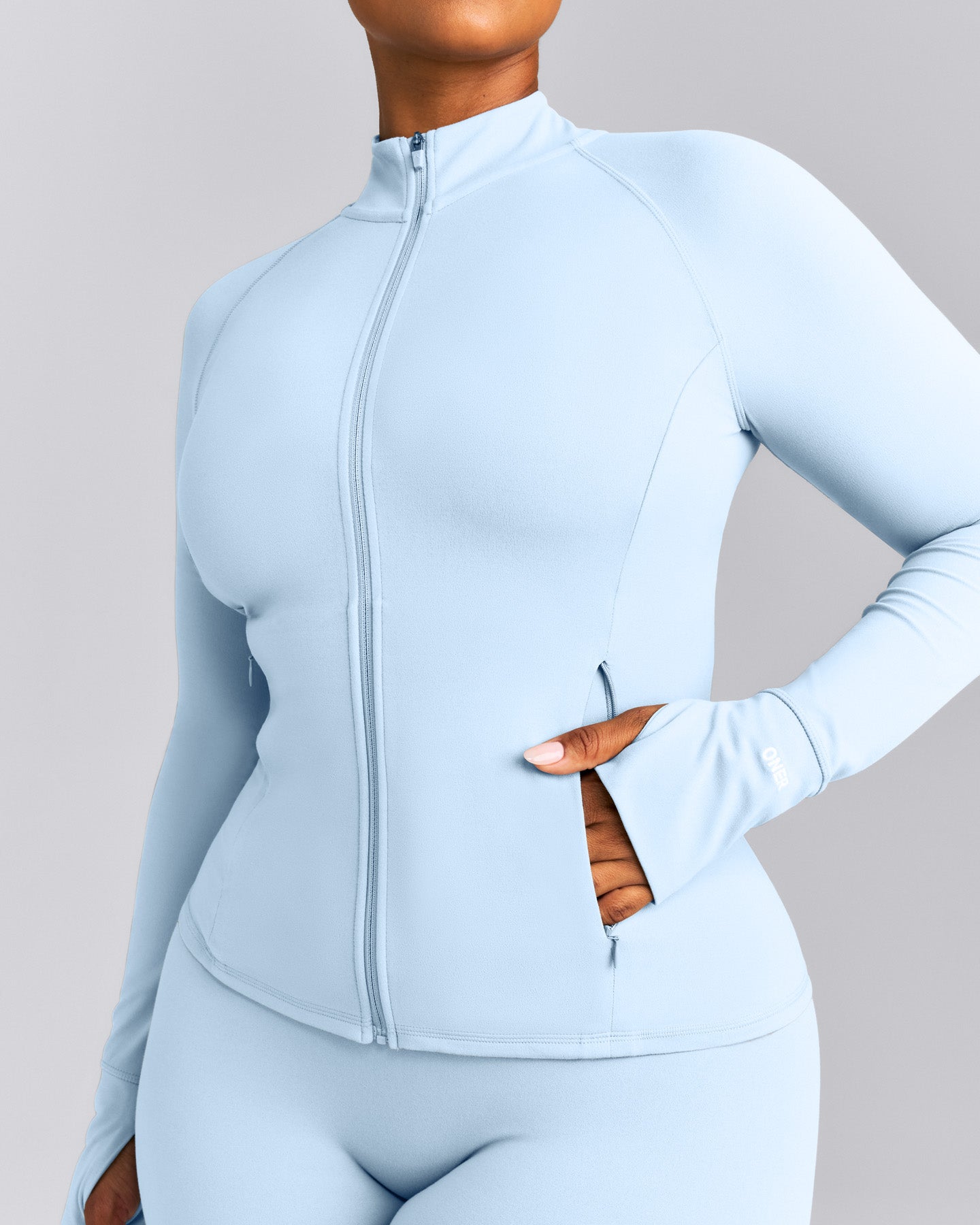 SoftMotion™ Jacket | Mist Blue