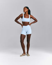 SoftMotion™ Soft Square Neck Sports Bra New Branding | Mist Blue