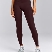 SoftMotion™ Wrap Leggings | Plum Brown