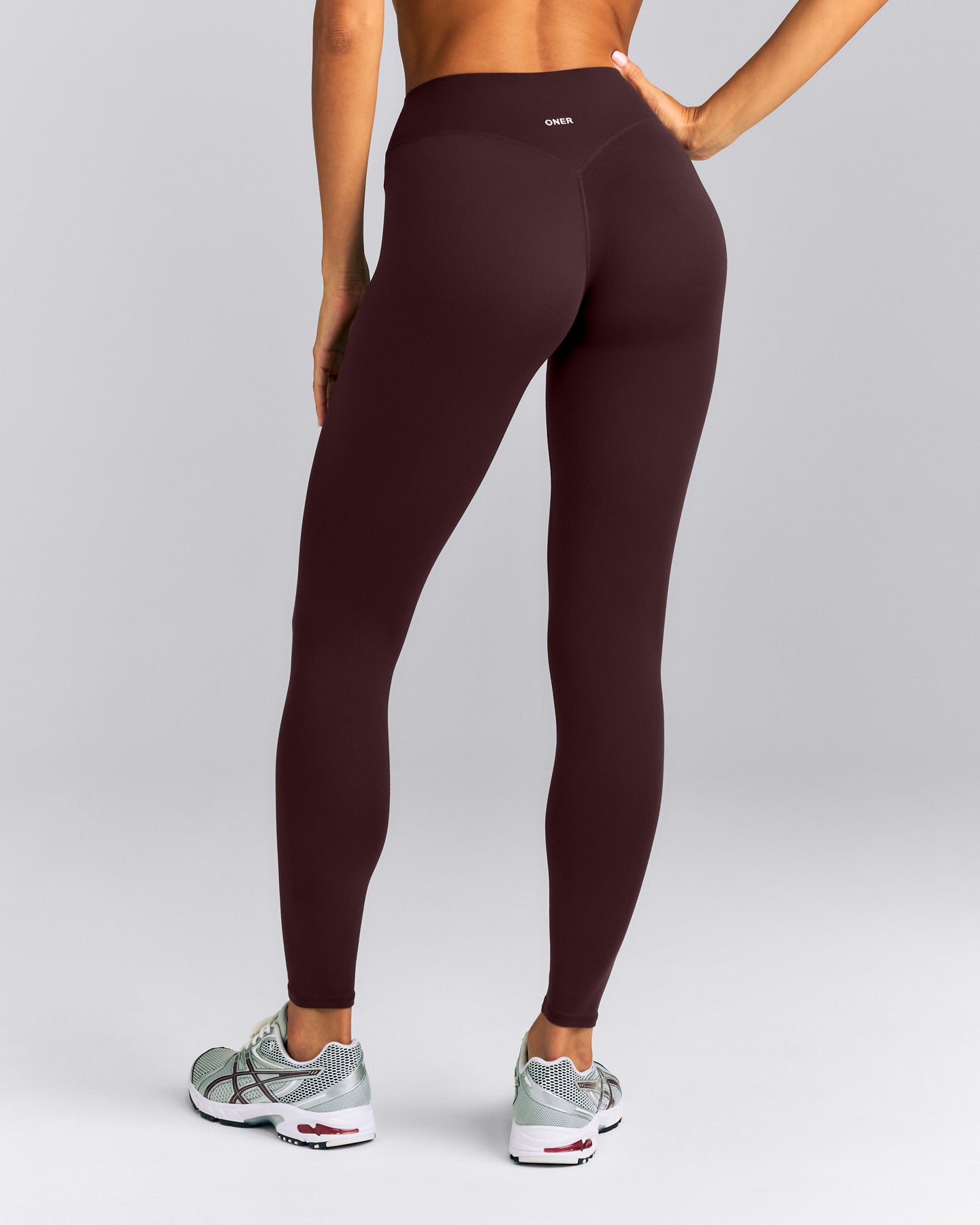 SoftMotion™ Wrap Leggings | Plum Brown