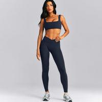 SoftMotion™ Wrap Leggings New Branding | True Blue