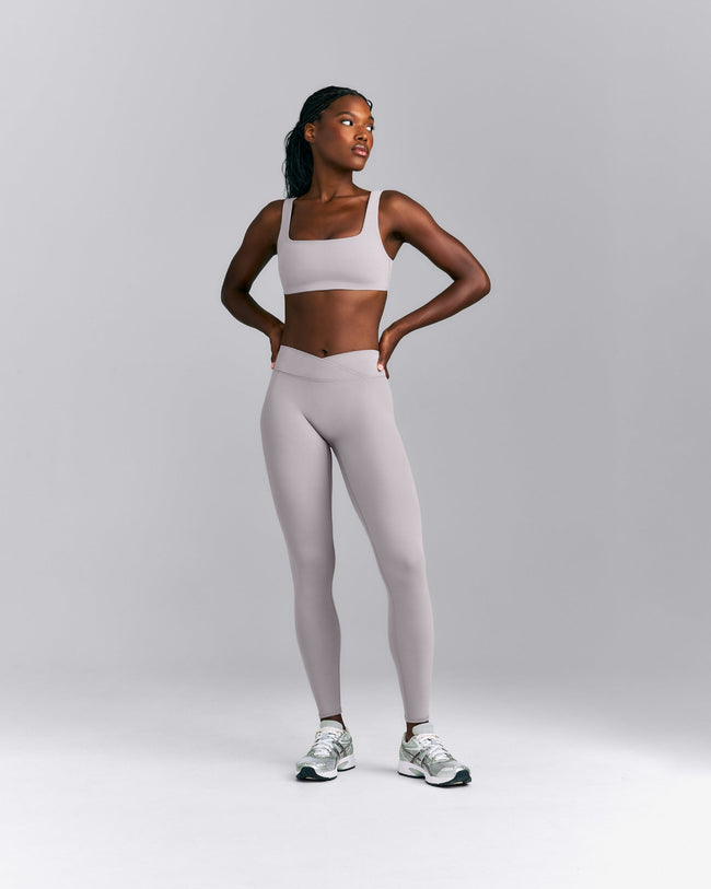 SoftMotion™ Wrap Leggings | Zinc Grey