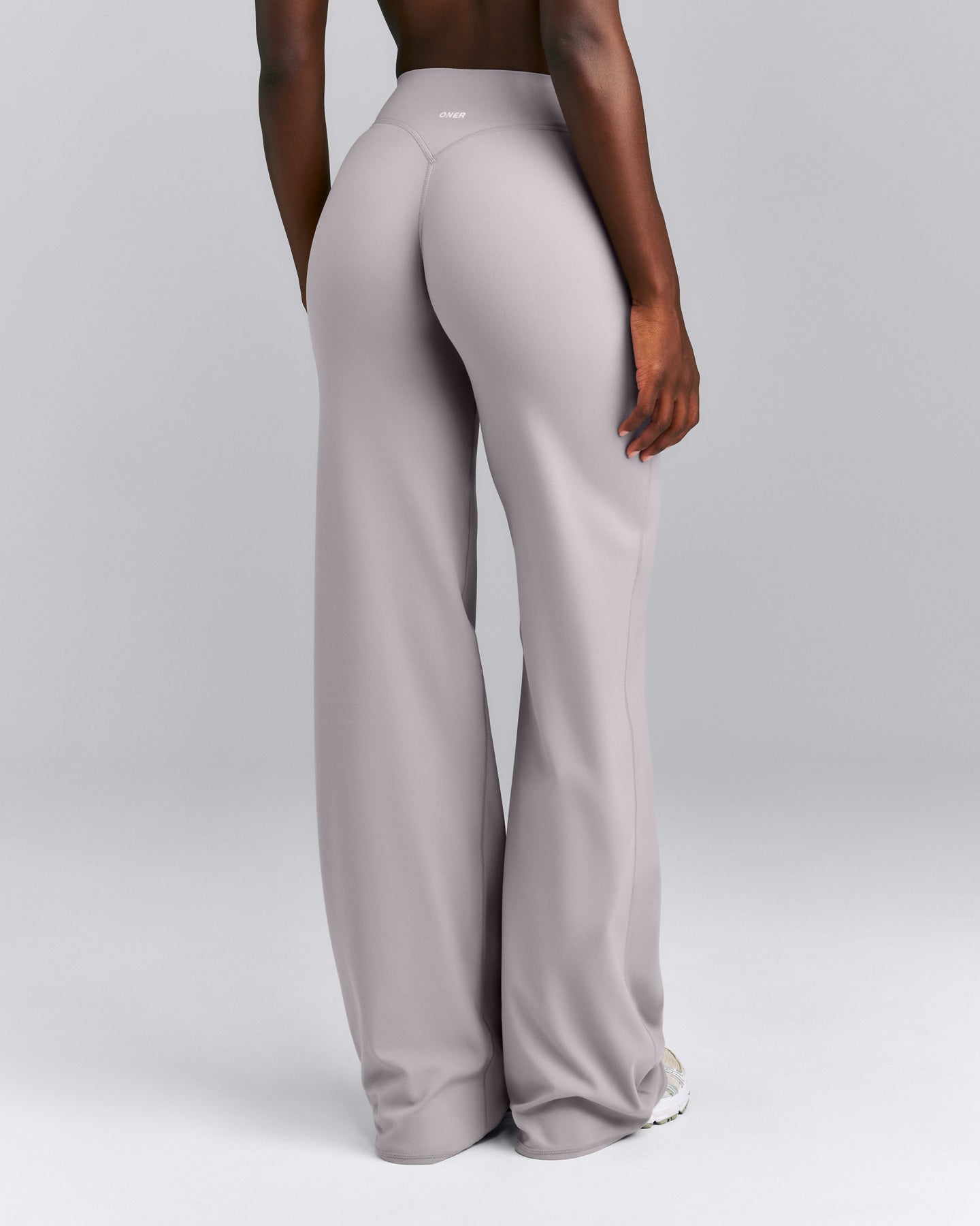 SoftMotion™ Wrap Straight Leg Trousers New Branding | Zinc Grey