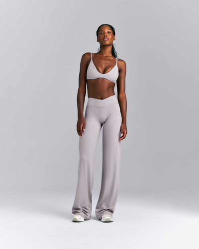 SoftMotion™ Wrap Straight Leg Trousers New Branding | Zinc Grey
