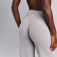 SoftMotion™ Wrap Straight Leg Trousers New Branding | Zinc Grey