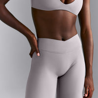 SoftMotion™ Wrap Straight Leg Trousers New Branding | Zinc Grey