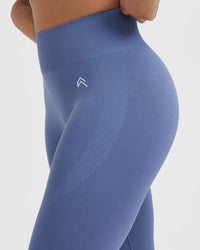 Classic Seamless 2.0 Leggings | Slate Blue Marl