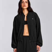 AirMove™ Mid Bomber Jacket | Black