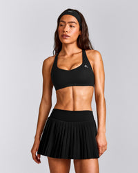 EasyLift™ Cross Back Sports Bra | Black