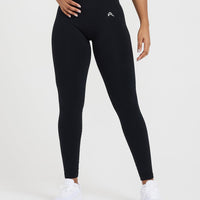 Classic Seamless 2.0 Leggings | Black Marl