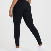 Classic Seamless 2.0 Leggings | Black Marl