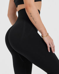 Effortless Seamless Leggings | Black