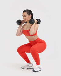 Everyday Bandeau Bralette | Charged Orange