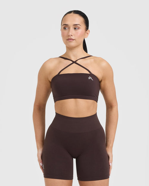 Oner Modal Everyday Bandeau Bralette | Plum Brown