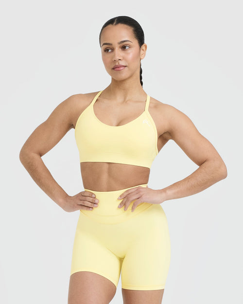 Oner Modal Everyday Sports Bra | Sherbert Yellow