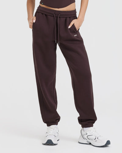 Foundations Jogger | Plum Brown