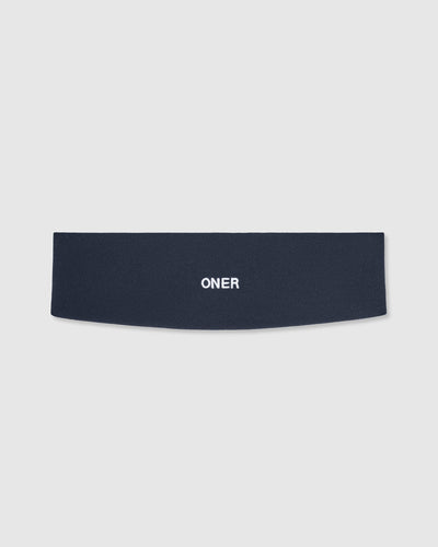 SoftMotion™ Headband with Grey Logo | True Blue