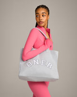 Oner Girlfriend Canvas Tote | Platinum Grey