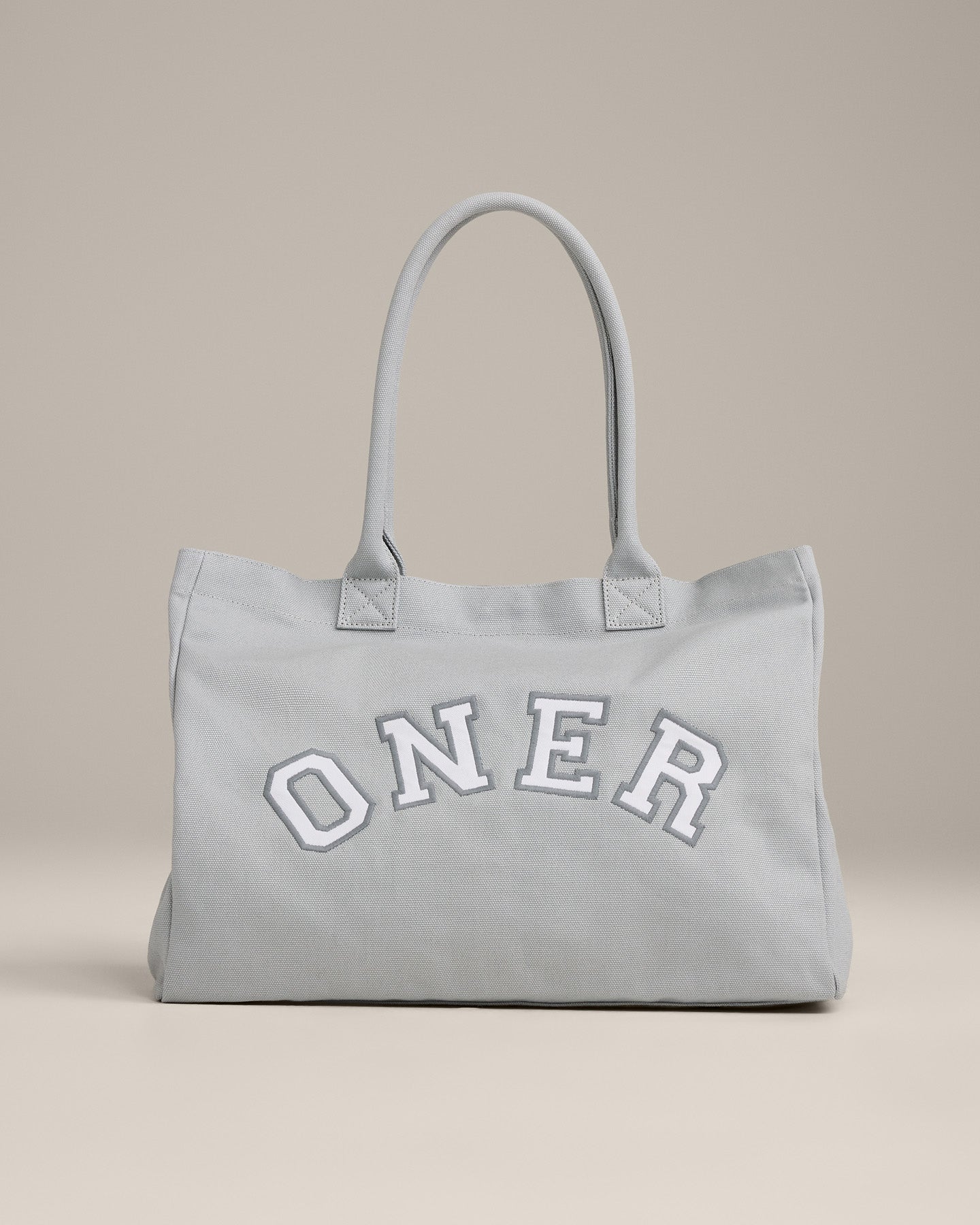 Oner Girlfriend Canvas Tote | Platinum Grey